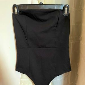 Strapless bodysuit